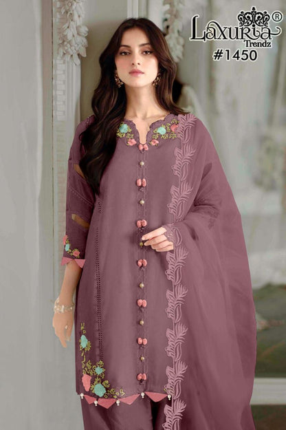 1450 Laxuria Trendz Pakistani Readymade Suits Wholesaler