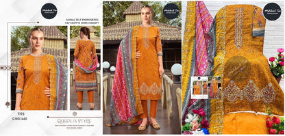 1457-1460 Mehboob Tex Pure Cotton Pakistani Salwar Suits Exporter Ahmedabad