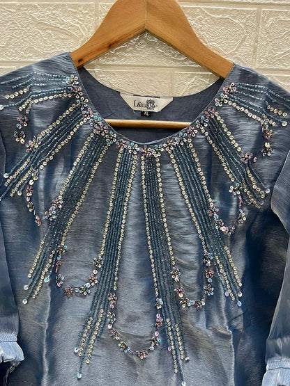 1457 Laxuria Trendz Pakistani Readymade Suits Supplier Gujarat