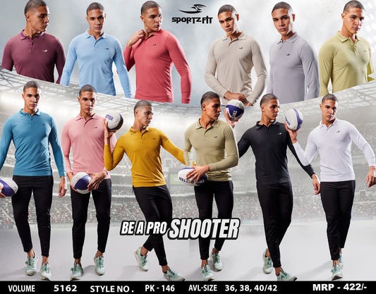 146- Vol 5162 Sportz Fit Pique Mens Tshirts Wholesaler