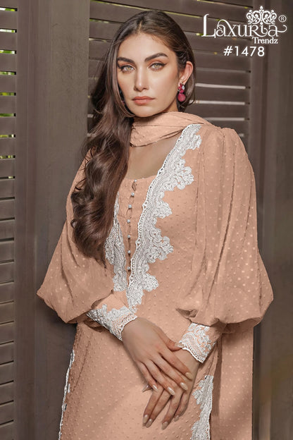1478 Laxuria Trendz Marble Pakistani Readymade Suits Wholesaler Ahmedabad