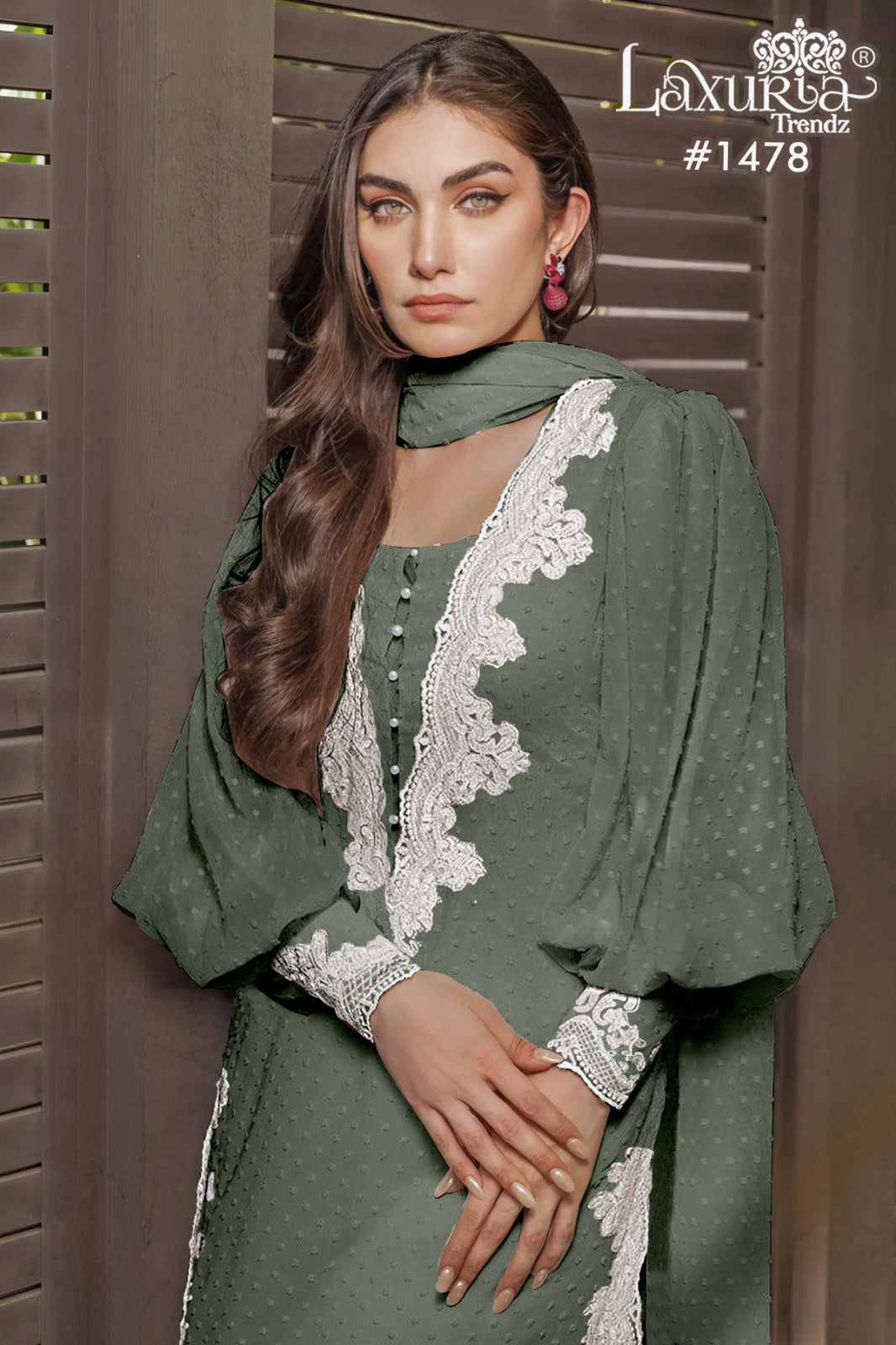 1478 Laxuria Trendz Marble Pakistani Readymade Suits Wholesaler Ahmedabad