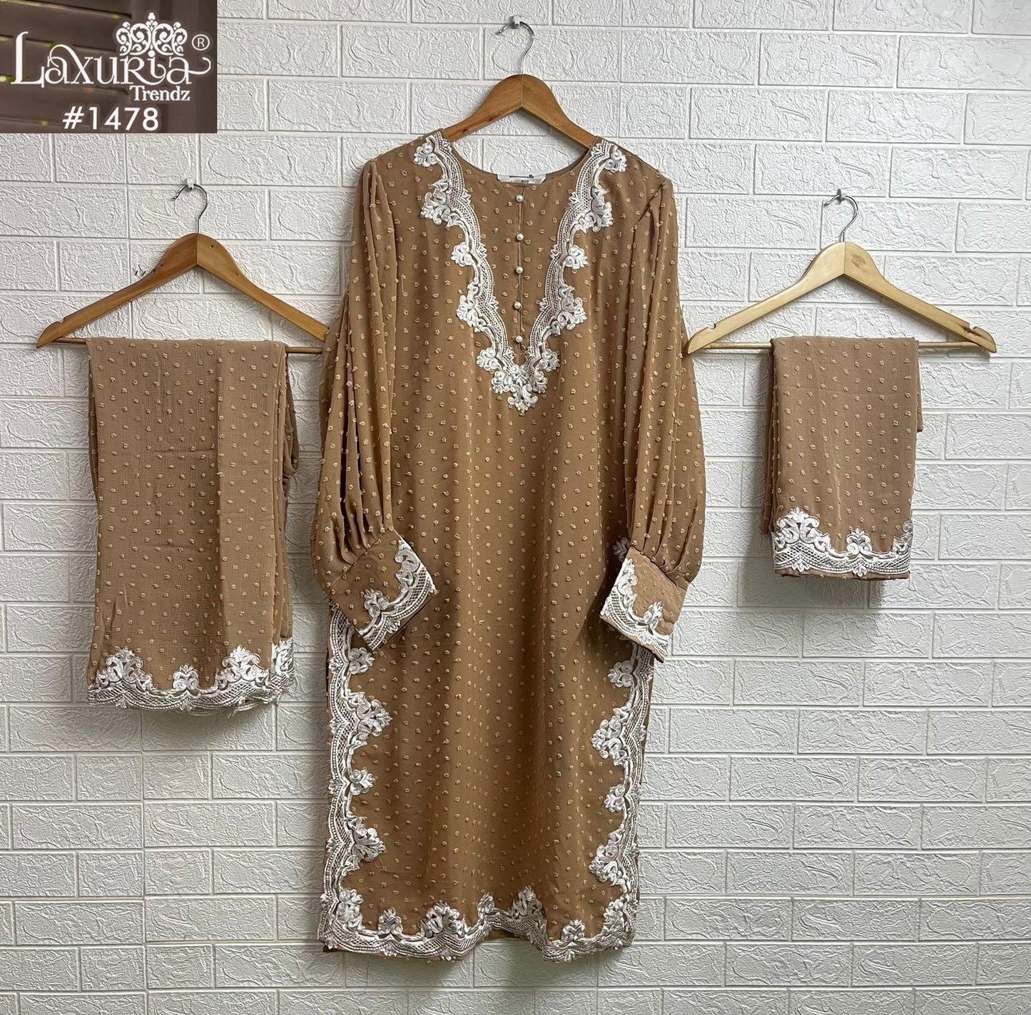 1478 Laxuria Trendz Marble Pakistani Readymade Suits Wholesaler Ahmedabad