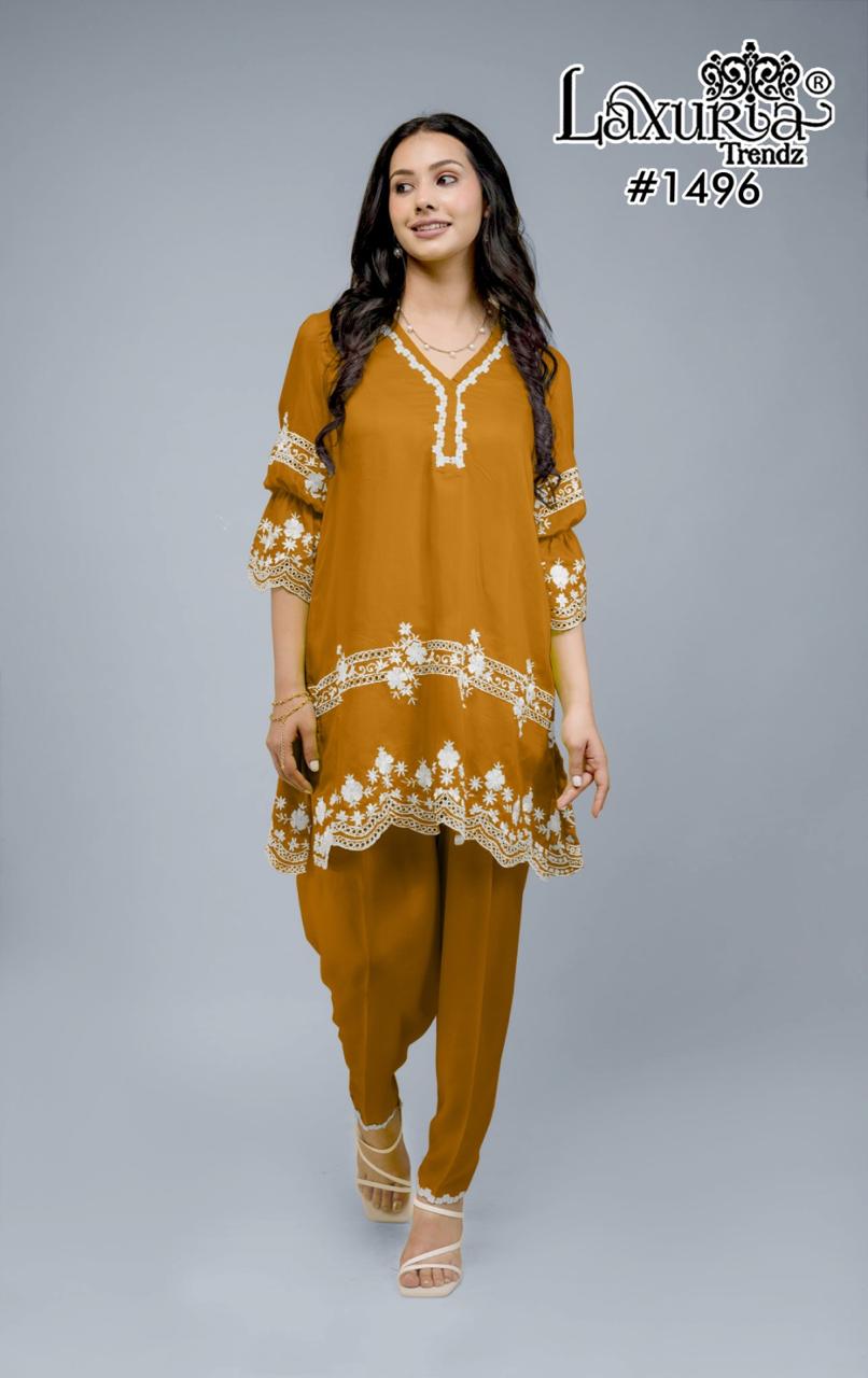 1496 Laxuria Trendz Co Ord Set Wholesaler India
