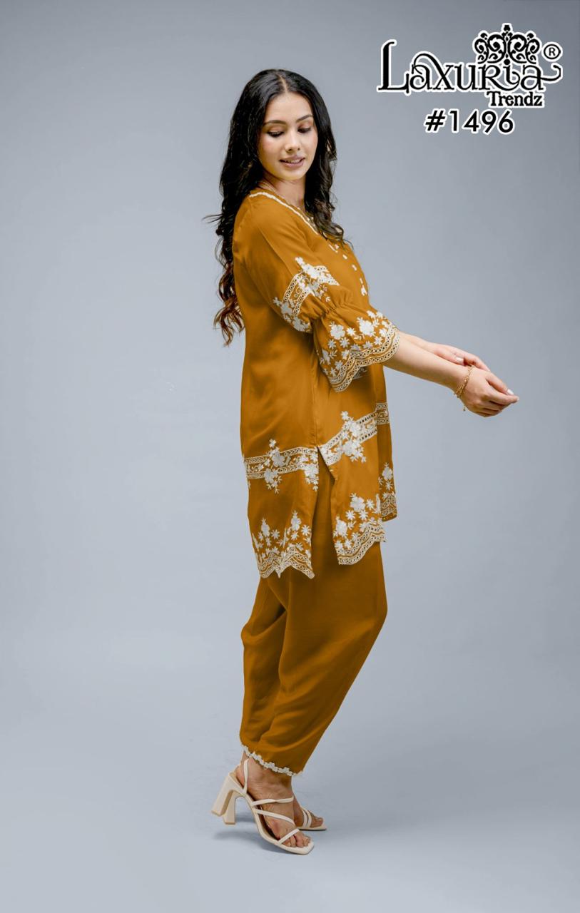 1496 Laxuria Trendz Co Ord Set Wholesaler India