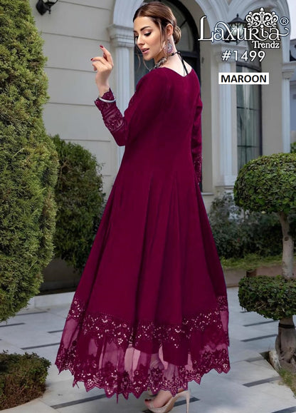 1499 Laxuria Trendz Rangoli Pakistani Readymade Suits Wholesaler Gujarat