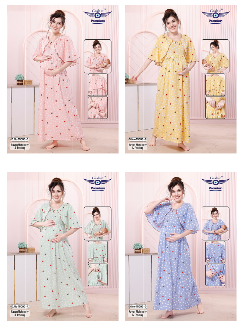 15000 Grab It Imported Feeding Night Gown Wholesale Price