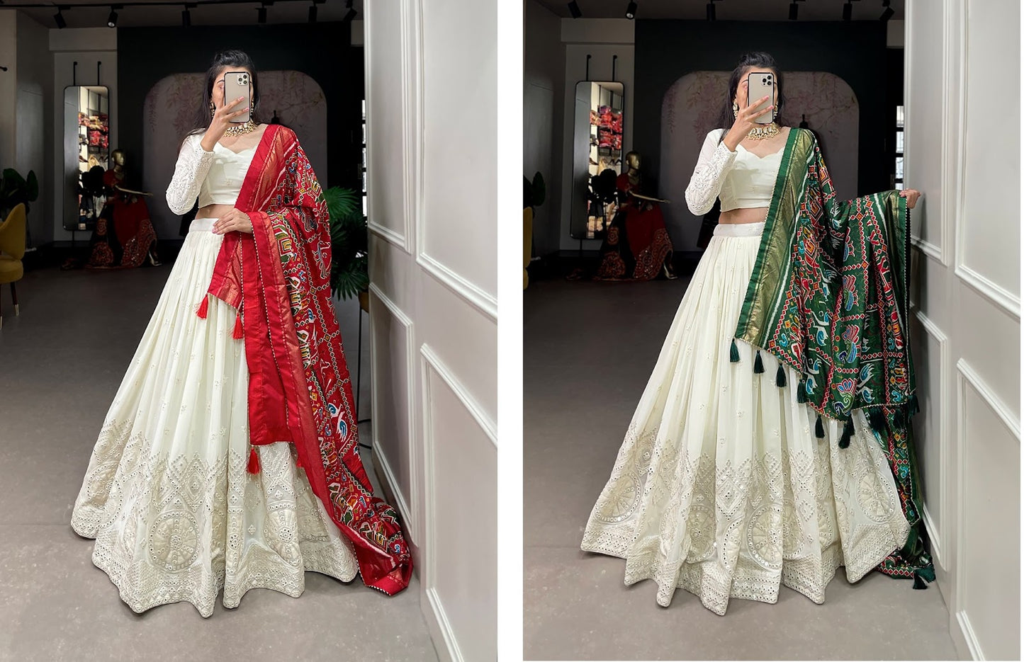 1500 Aawiya Georgette Lehenga Choli Supplier