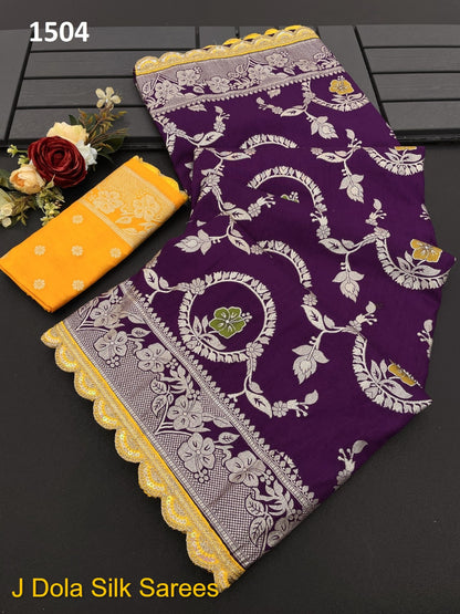 1501-1504 J Dola Silk Sarees Wholesale Price