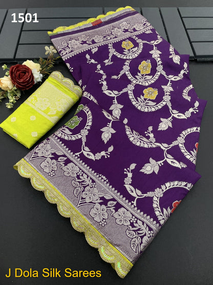 1501-1504 J Dola Silk Sarees Wholesale Price