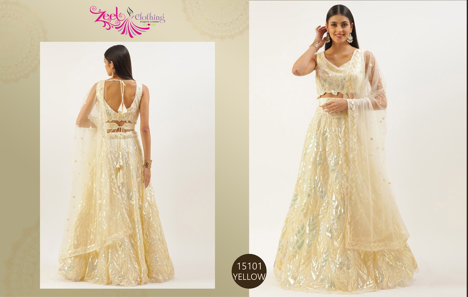 15101 Volume 24 Zeel Soft Net Lehenga Choli Wholesale