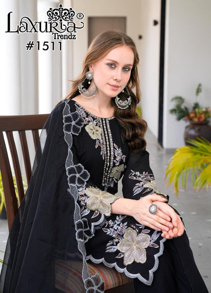 1511 Laxuria Trendz Vichitra Pakistani Readymade Suits Exporter India