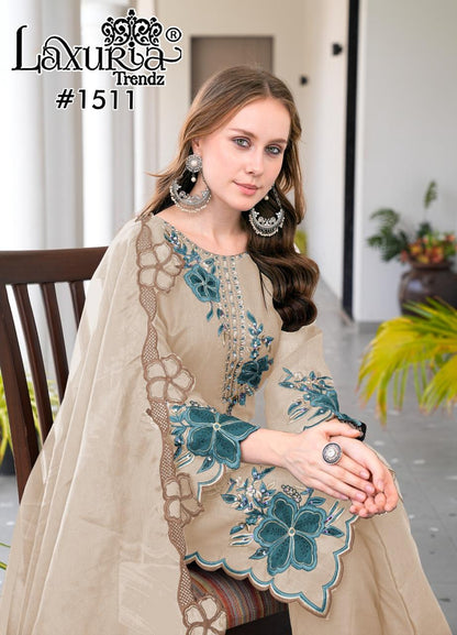 1511 Laxuria Trendz Vichitra Pakistani Readymade Suits Exporter India