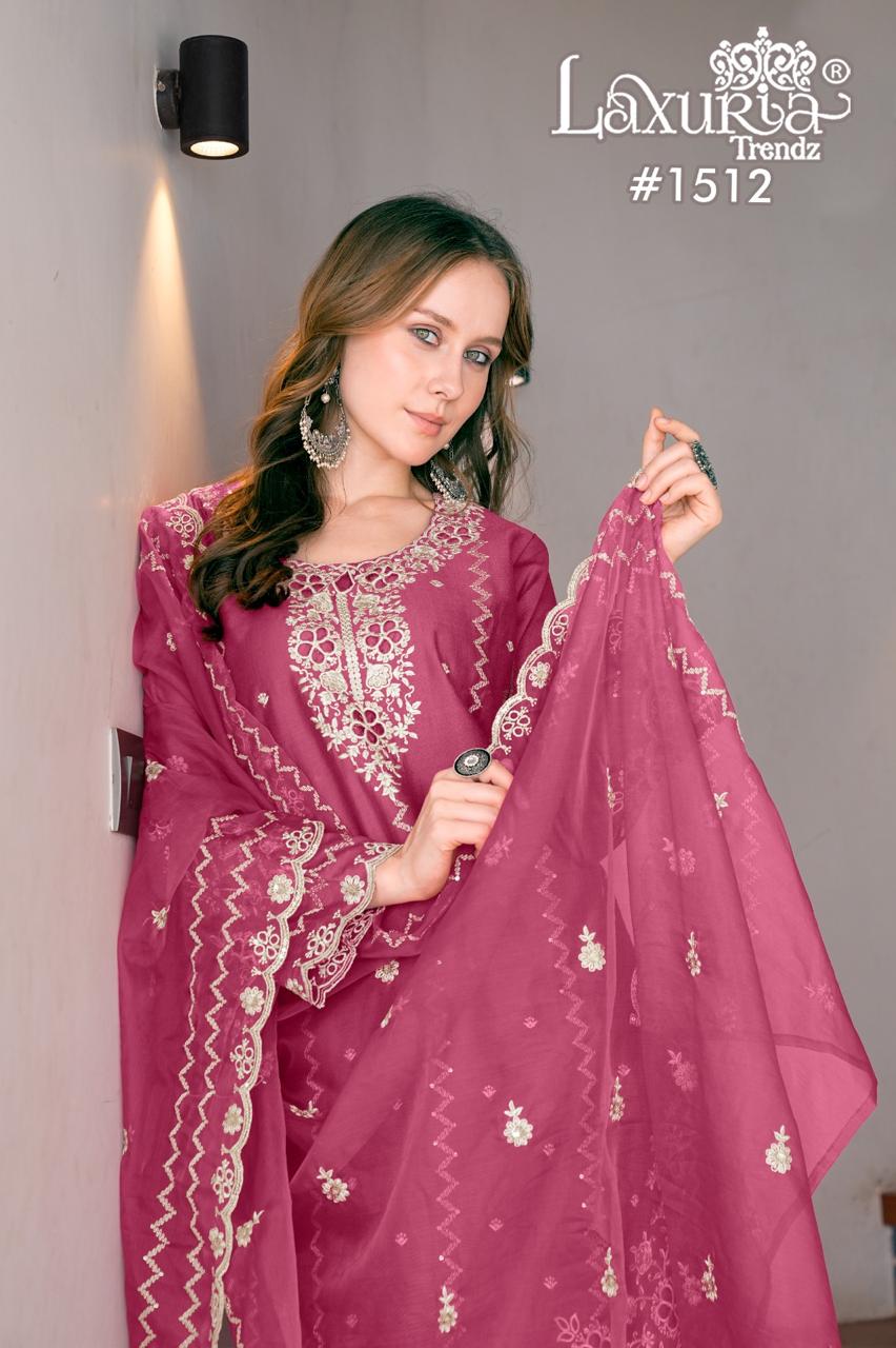 1512 Laxuria Trendz Vetican Pakistani Readymade Suits Exporter Gujarat