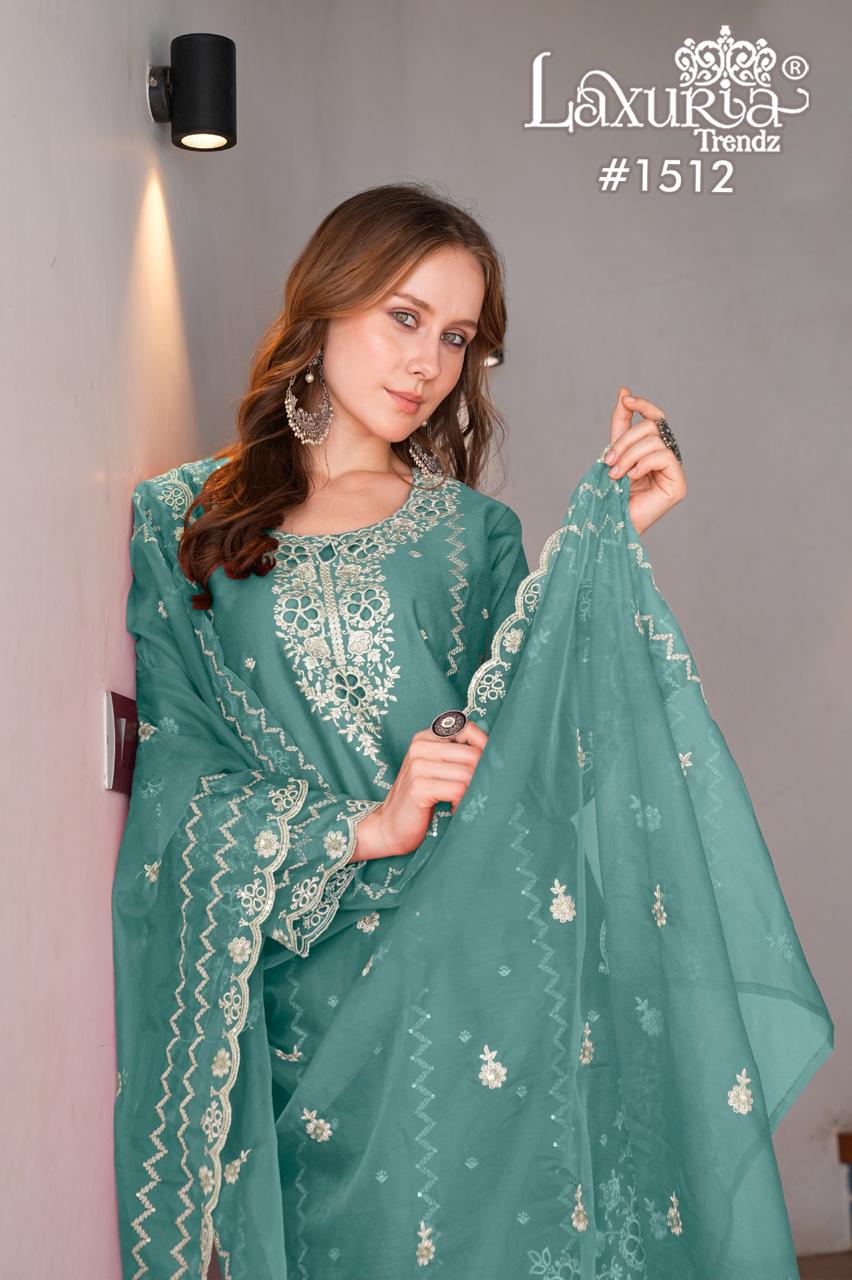 1512 Laxuria Trendz Vetican Pakistani Readymade Suits Exporter Gujarat