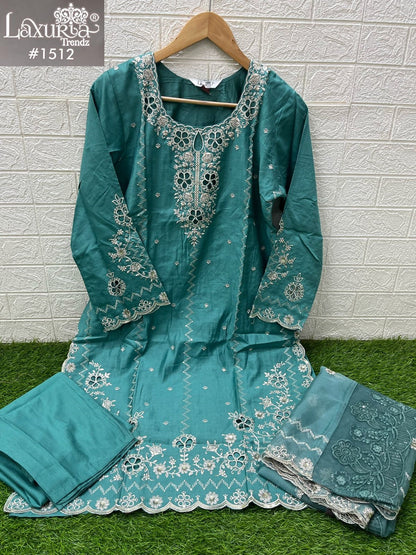1512 Laxuria Trendz Vetican Pakistani Readymade Suits Exporter Gujarat