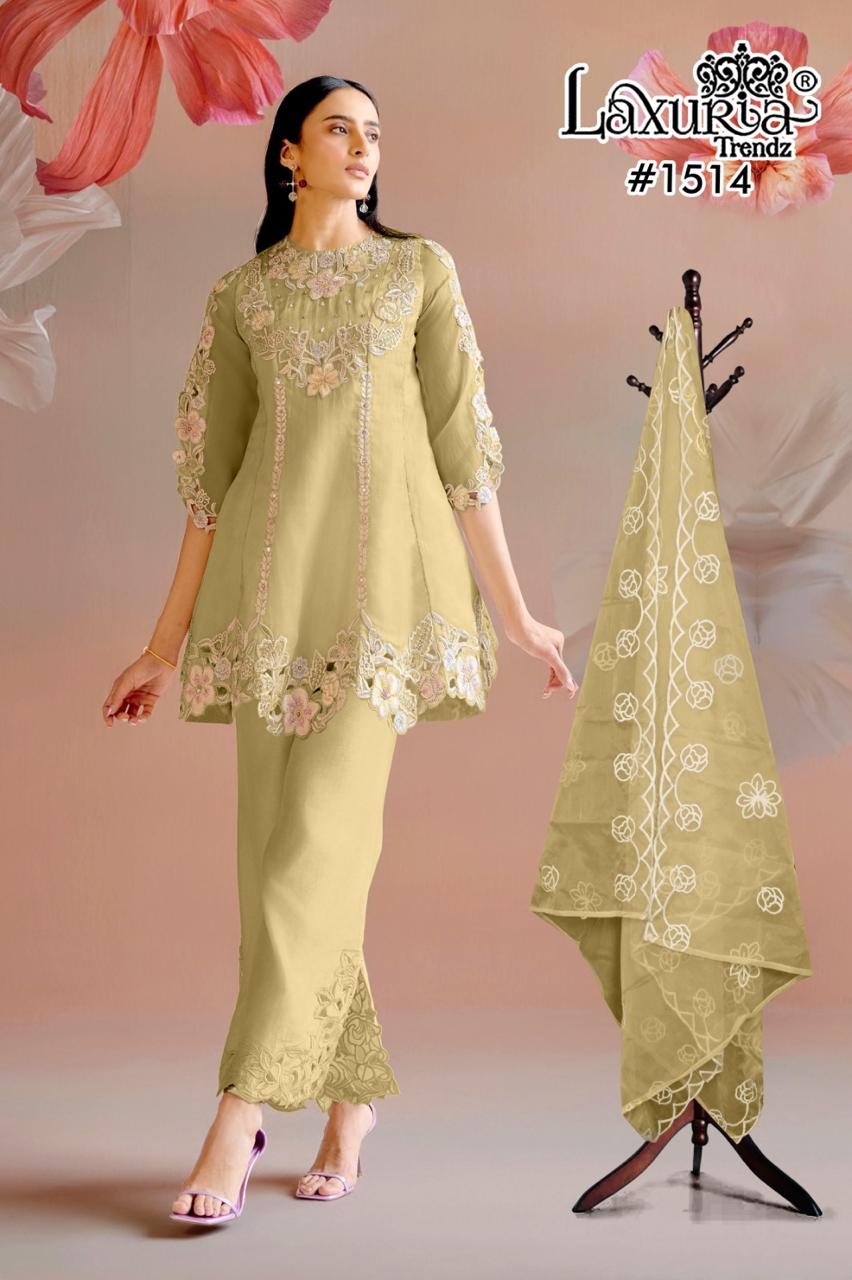 1514 Laxuria Trendz Vichitra Pakistani Readymade Suits Manufacturer Ahmedabad