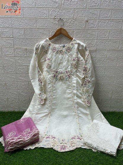 1514 Laxuria Trendz Vichitra Pakistani Readymade Suits Manufacturer Ahmedabad