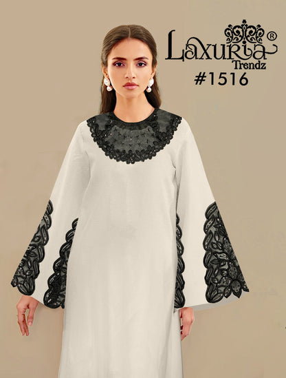 1516 Laxuria Trendz Georgette Pakistani Readymade Suits Exporter