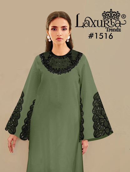 1516 Laxuria Trendz Georgette Pakistani Readymade Suits Exporter