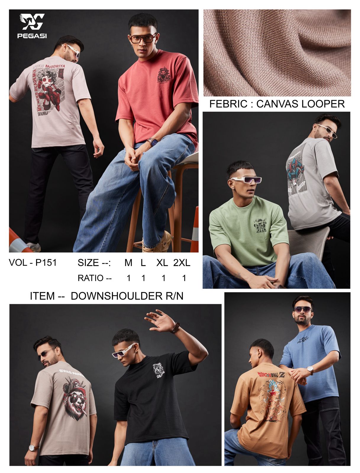 151 Pegasi Looper Mens Tshirts Wholesaler Ahmedabad