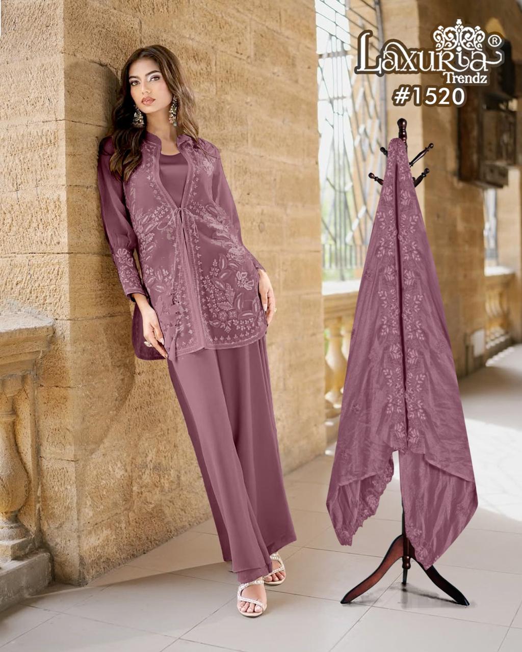 1520 Laxuria Trendz Rangoli Pakistani Readymade Suits Wholesaler Ahmedabad