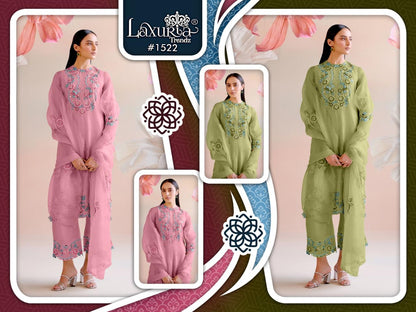 1522 Laxuria Trendz Pakistani Readymade Suits Supplier