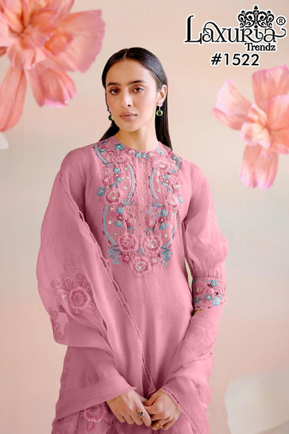 1522 Laxuria Trendz Pakistani Readymade Suits Supplier
