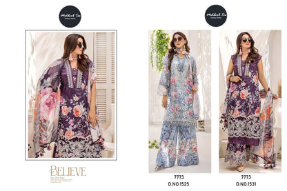 1525-1531 Mehboob Tex Pure Cotton Pakistani Salwar Suits Wholesale Price