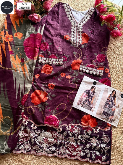 1525-1531 Mehboob Tex Pure Cotton Pakistani Salwar Suits Wholesale Price