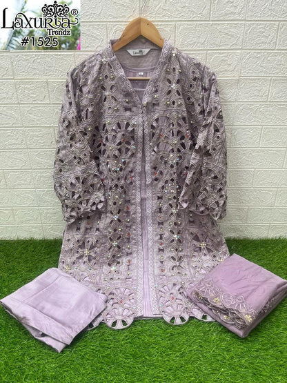 1525 Laxuria Trendz Vichitra Pakistani Readymade Suits Supplier Ahmedabad