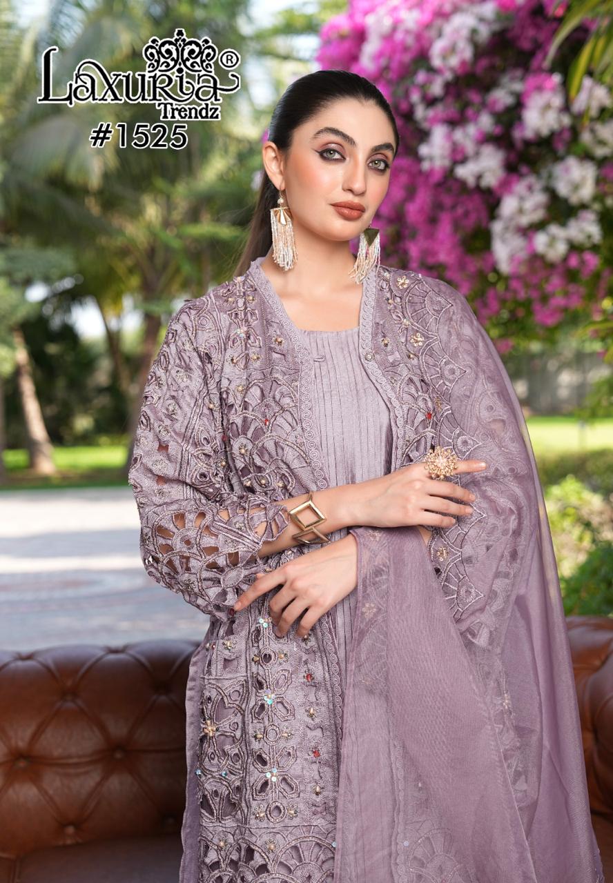 1525 Laxuria Trendz Vichitra Pakistani Readymade Suits Supplier Ahmedabad