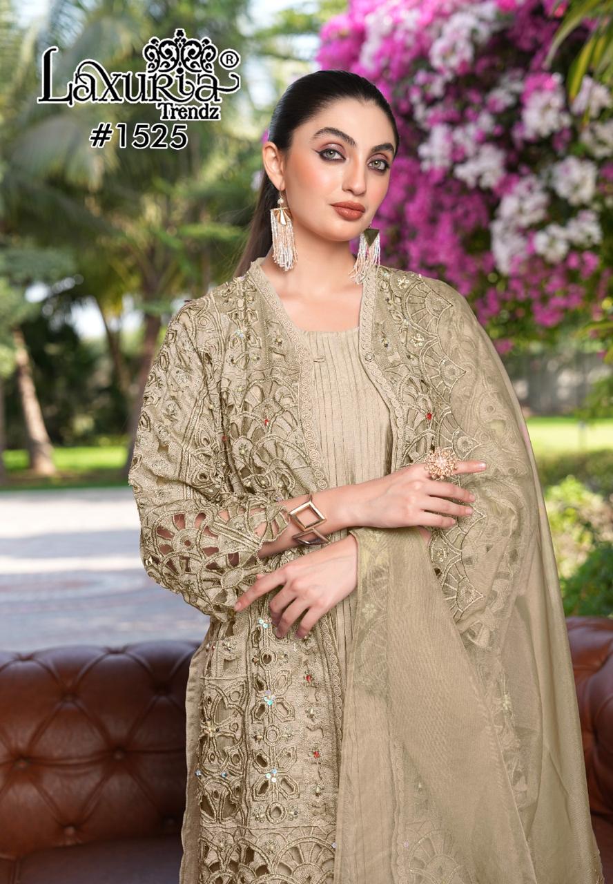 1525 Laxuria Trendz Vichitra Pakistani Readymade Suits Supplier Ahmedabad