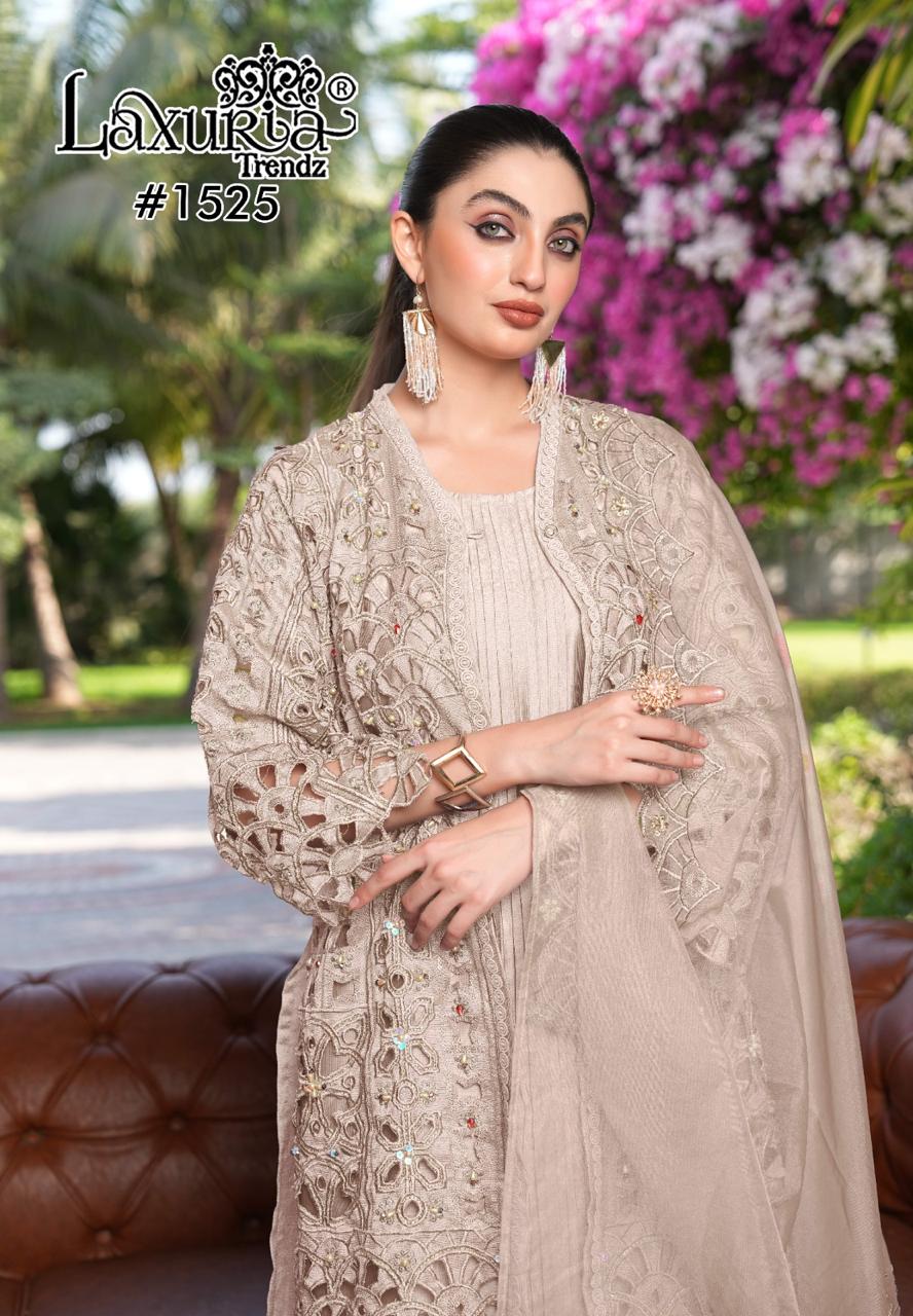 1525 Laxuria Trendz Vichitra Pakistani Readymade Suits Supplier Ahmedabad