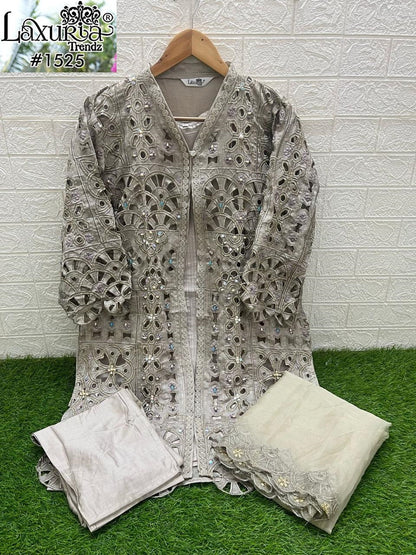 1525 Laxuria Trendz Vichitra Pakistani Readymade Suits Supplier Ahmedabad