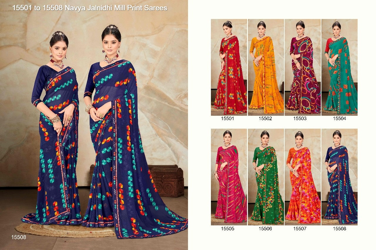 Navya Jalnidhi Weightless Sarees Wholesale Price