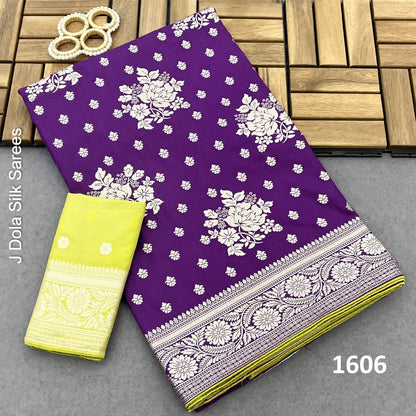 1601-1608 J Dola Silk Sarees Wholesaler India