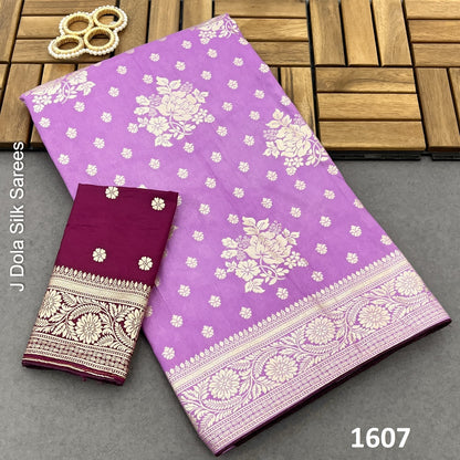 1601-1608 J Dola Silk Sarees Wholesaler India