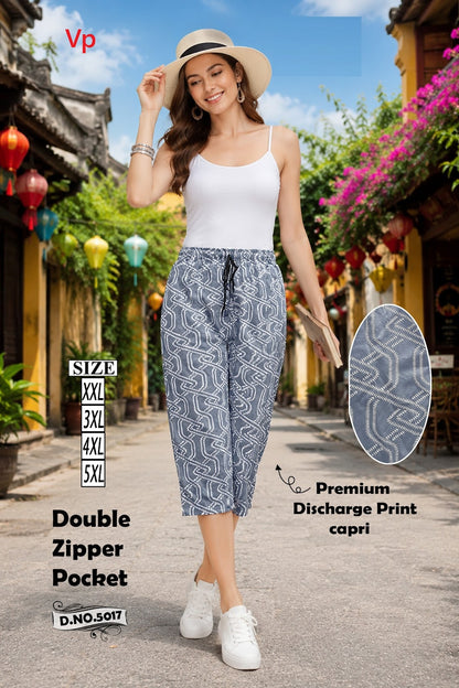 1607 Design 5017 Vp Hosiery Womens Capri Exporter