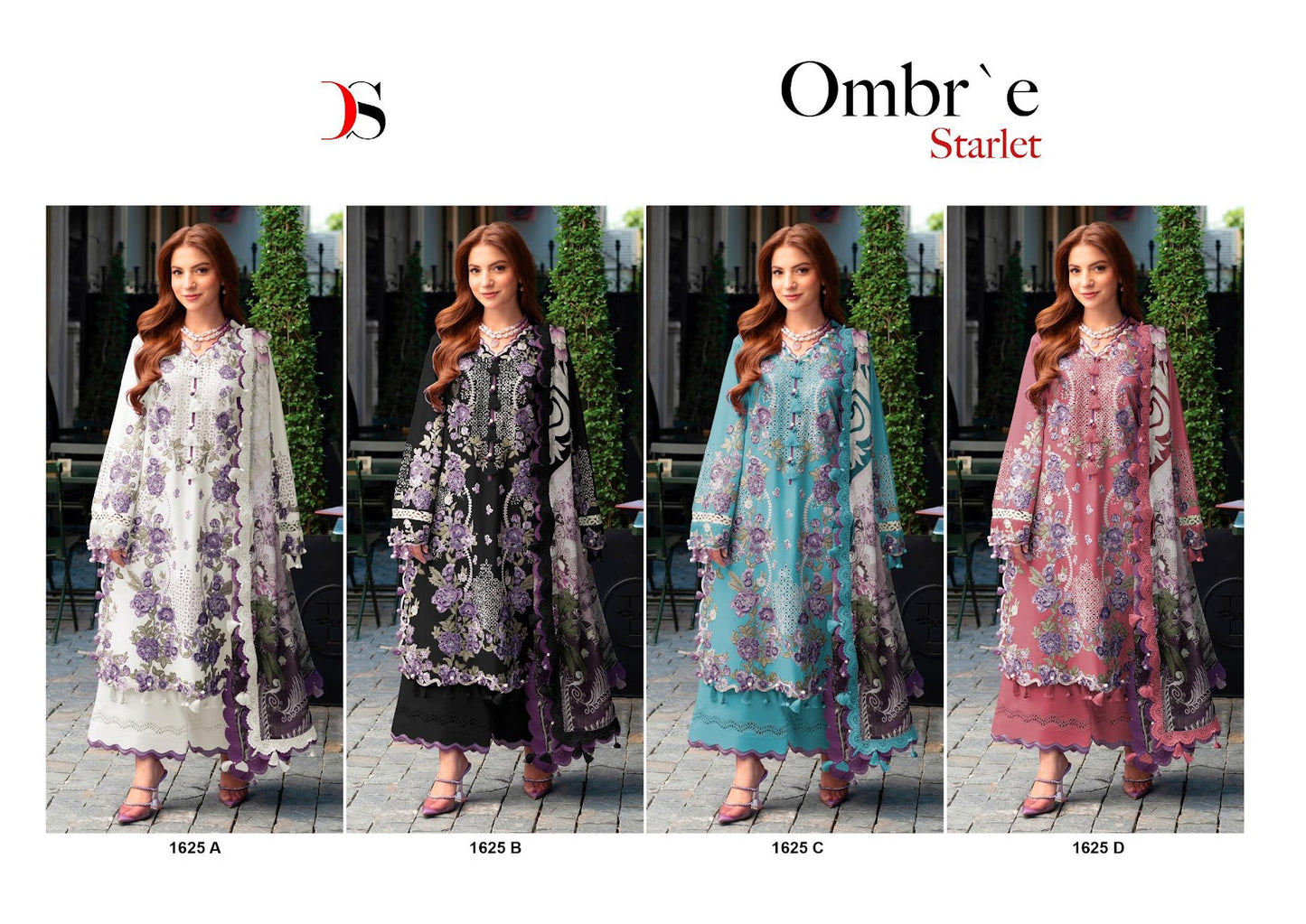 1625 Ombre Starlet Deepsy Pure Cotton Pakistani Salwar Suits Manufacturer Gujarat