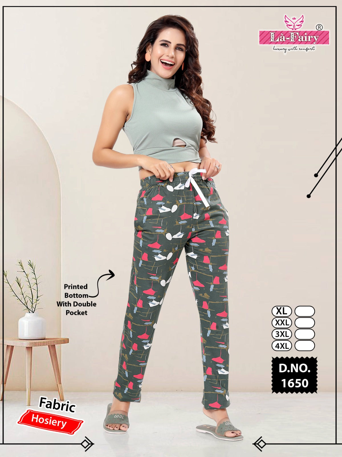 1650 3009 La Fairy Hosiery Women Night Lower Wholesale Rate