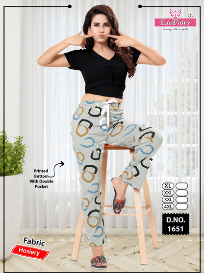 1651 La Fairy Hosiery Sinker Women Night Lower Wholesaler India