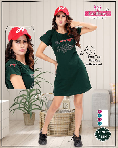 1664 La Fairy Hosiery Sinker Designer Long Top Supplier Ahmedabad