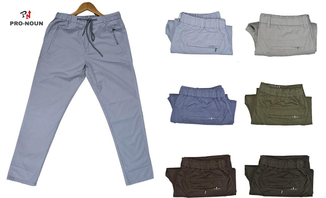 1686-8 Pro Noun Cotton Mens Track Pants Manufacturer