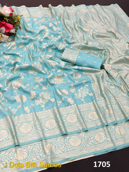 1701-1706 J Dola Silk Sarees Exporter India