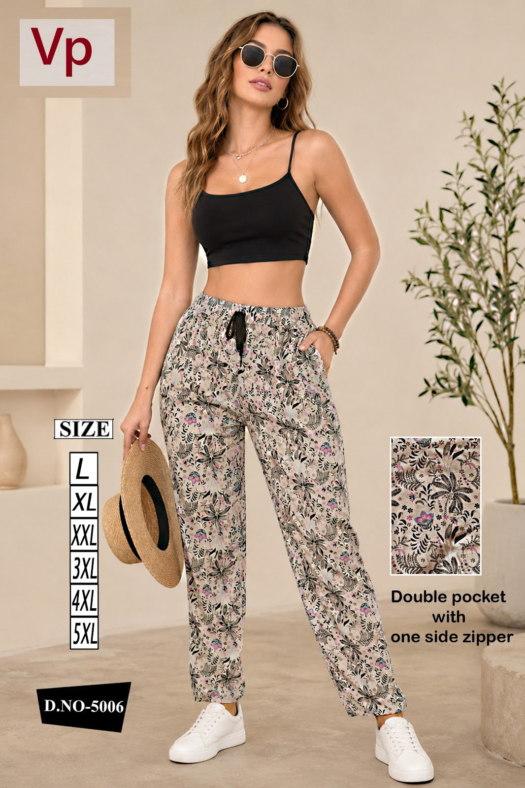 1706 Design 5006 Vp Hosiery Cotton Women Night Lower Supplier Ahmedabad