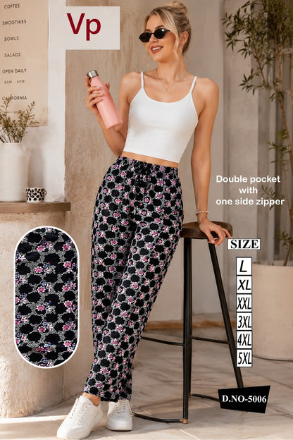 1706 Design 5006 Vp Hosiery Cotton Women Night Lower Supplier Ahmedabad