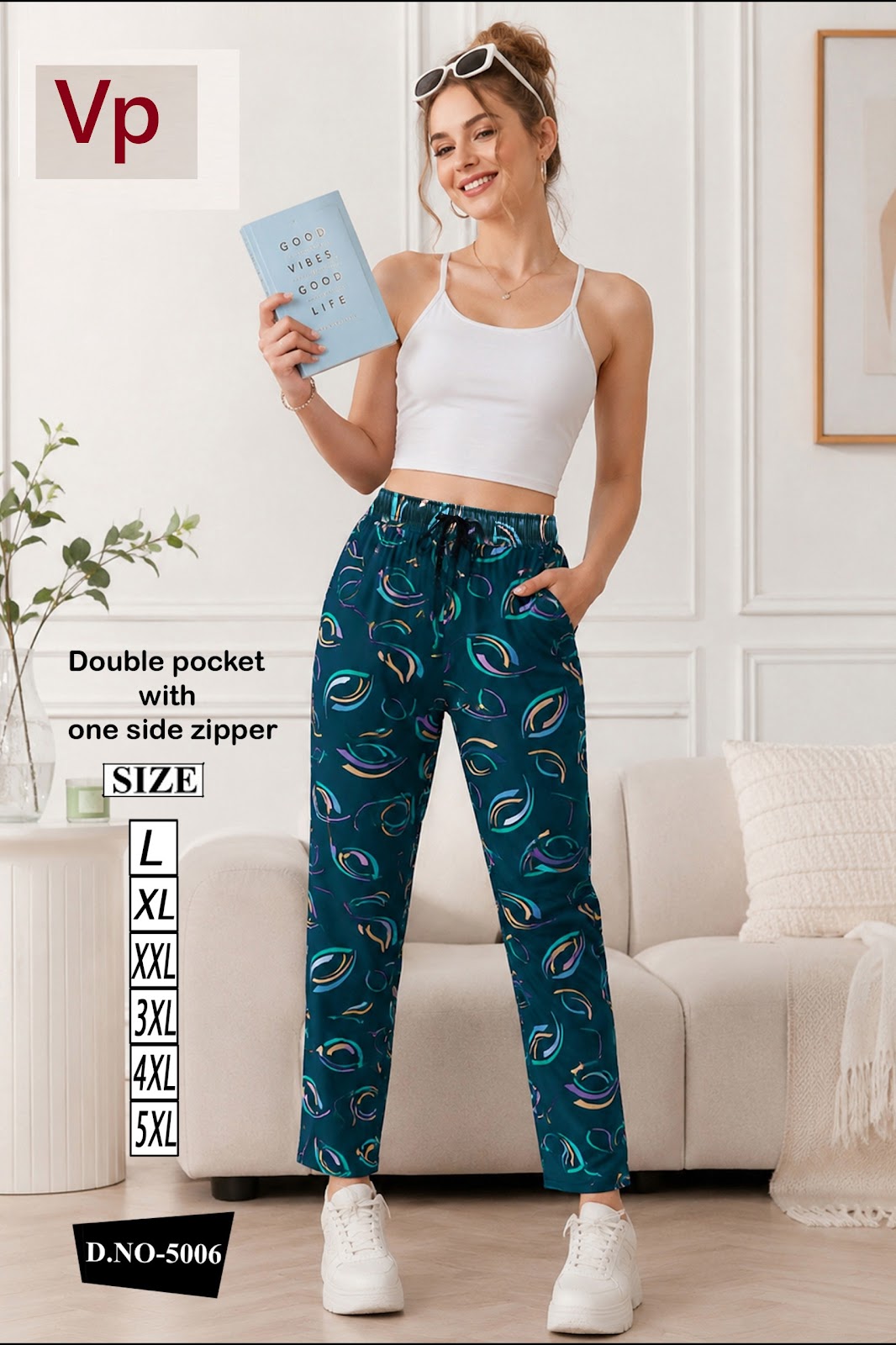 1706 Design 5006 Vp Hosiery Cotton Women Night Lower Supplier Ahmedabad
