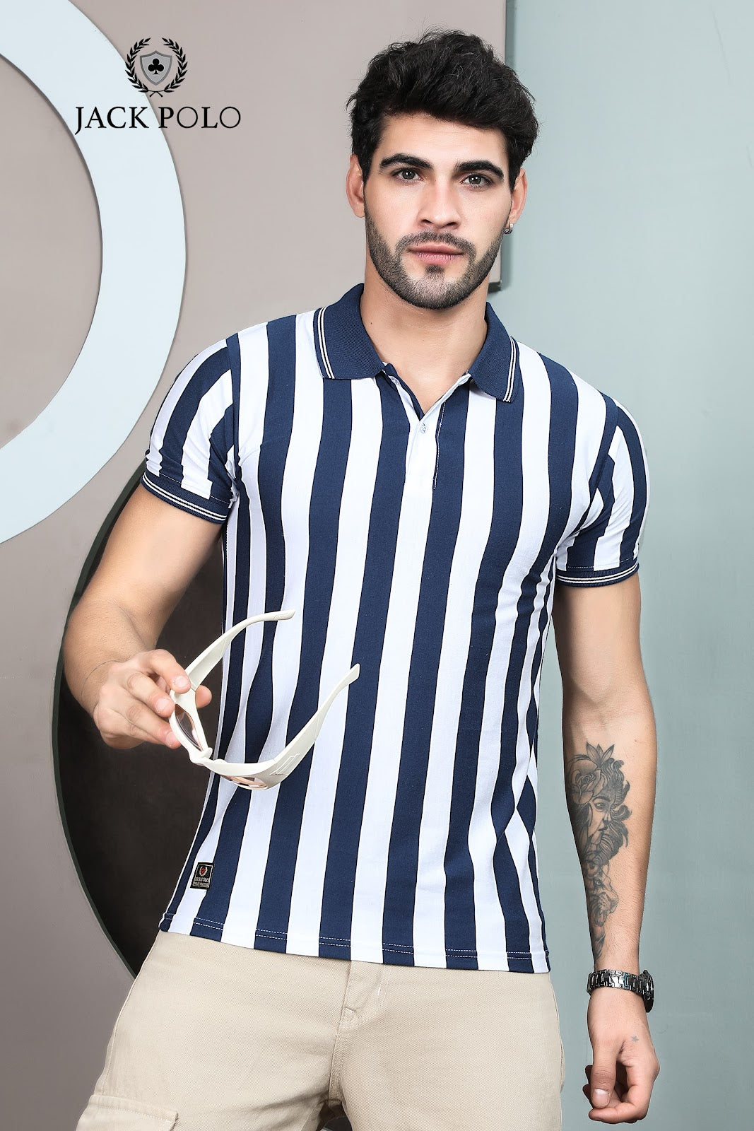 170 Gsm Design 518 Jack Polo Knit Mens Tshirts Wholesaler Ahmedabad
