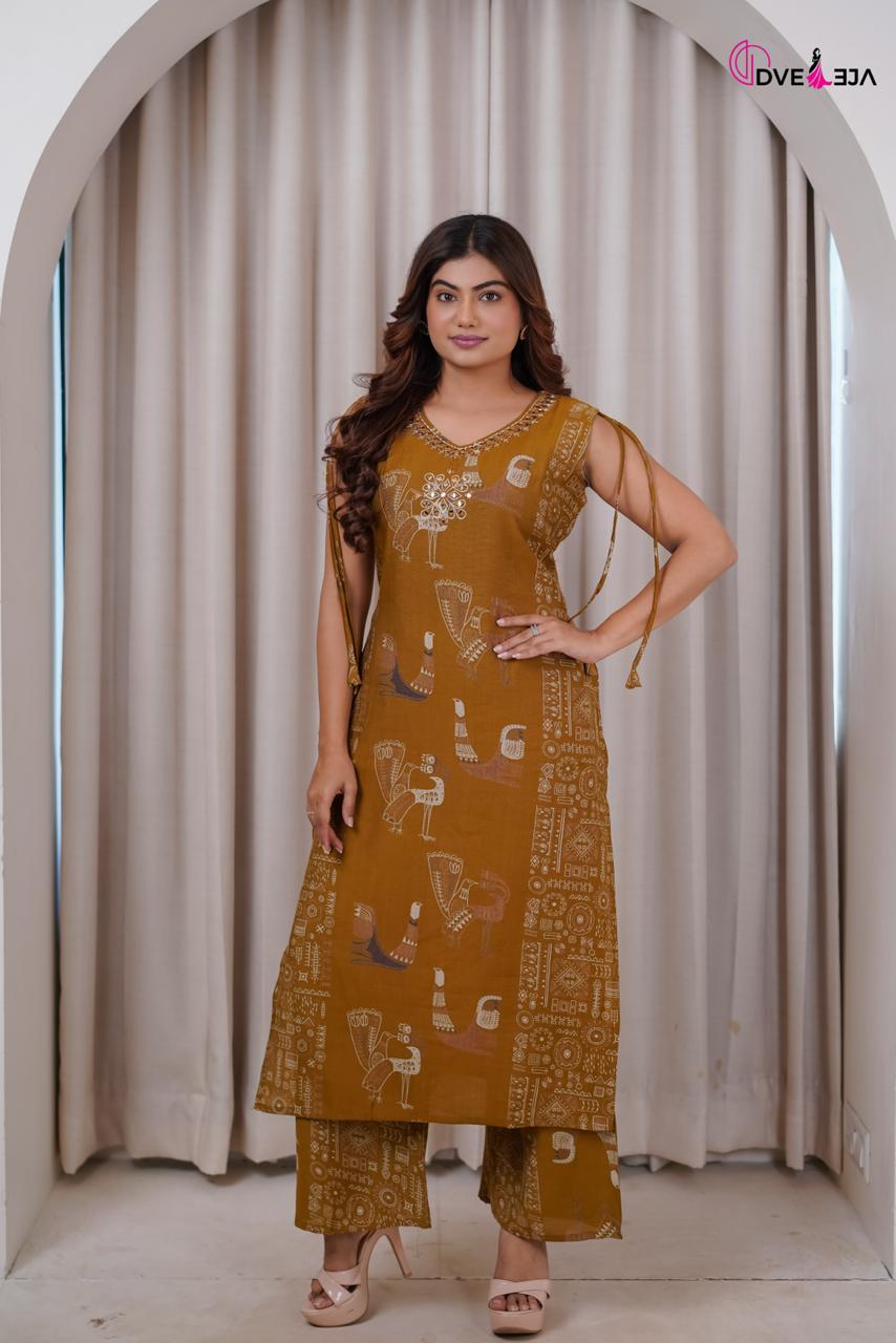 1710 Krish Series Dveeja Fashion Vatican Co Ord Set Wholesaler India
